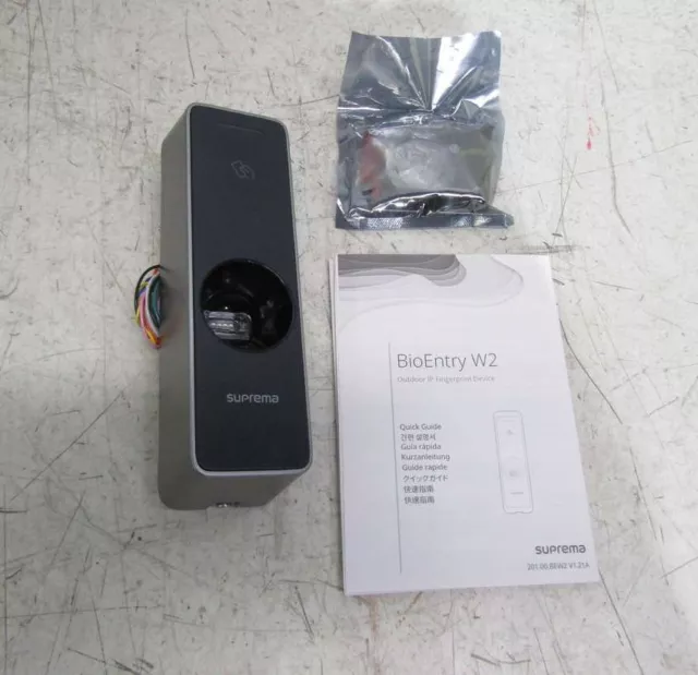 Superma BEW2-OAPB BioEntry W2 Outdoor IP Fingerprint Device Superma BEW2-OAPB BioEntry W2 Outdoor IP Fingerprint Device