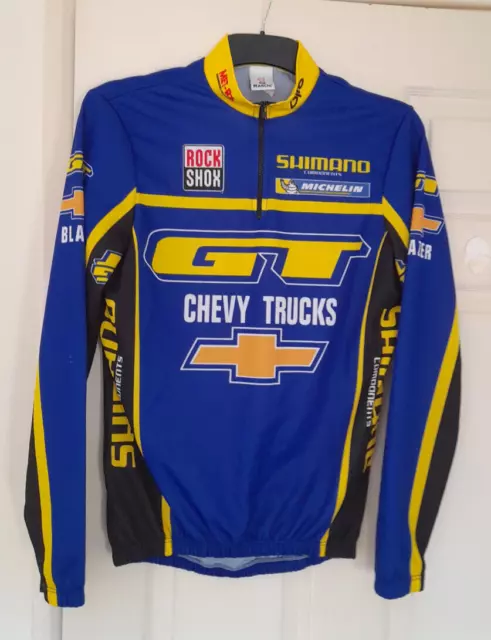 GT CHEVY TRUCKS Shimano Retro De Marchi Cycle jersey long sleeve