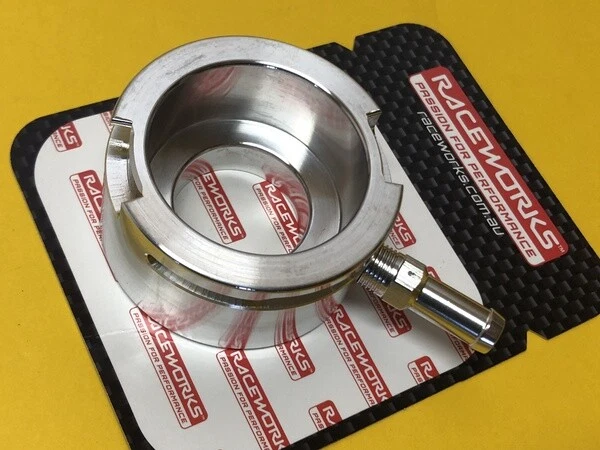 Threaded Radiator Fill Neck 40 MM RADIATOR filler neck Large weld on for Euro caps Raceworks RWF ...