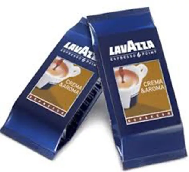 200 cialde capsule lavazza espresso point CREMA E AROMA originali caffe gratis