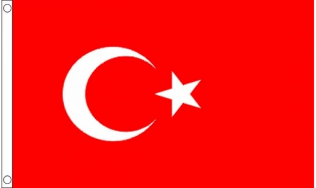 Turquía Nacional Bandera Ataúd Cortina Con Speedy Despacho