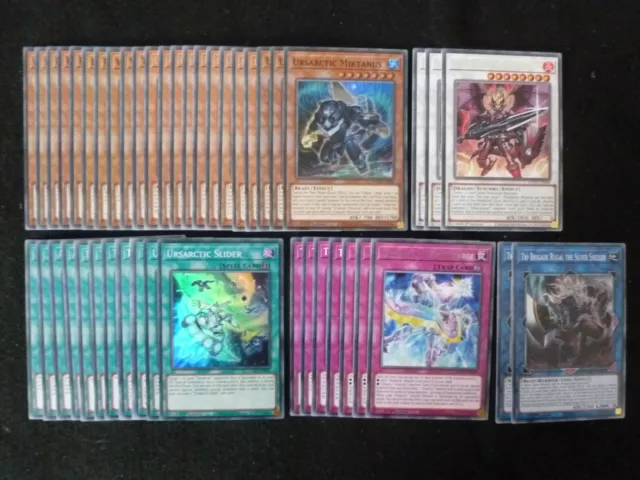 Yu-Gi-Oh 45 Card Ursarctic Deck  *Ready To Play*