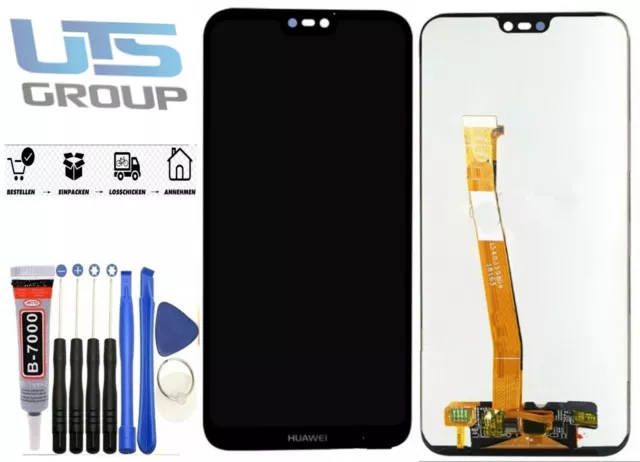 Pour Huawei P20 Lite ANE-LX1 (Nova 3E) LCD LCD Écran Tactile TFT Noir