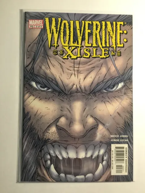 Wolverine Xisle (2003) #3 Nm 9.4 Art & Cover By: Jorge Lucas ~ Marvel Comics!!!