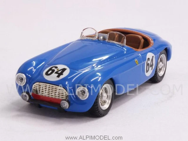 Ferrari 166 MM Barchetta 64 24 Heures du Mans 1951 Art Model ART080-02