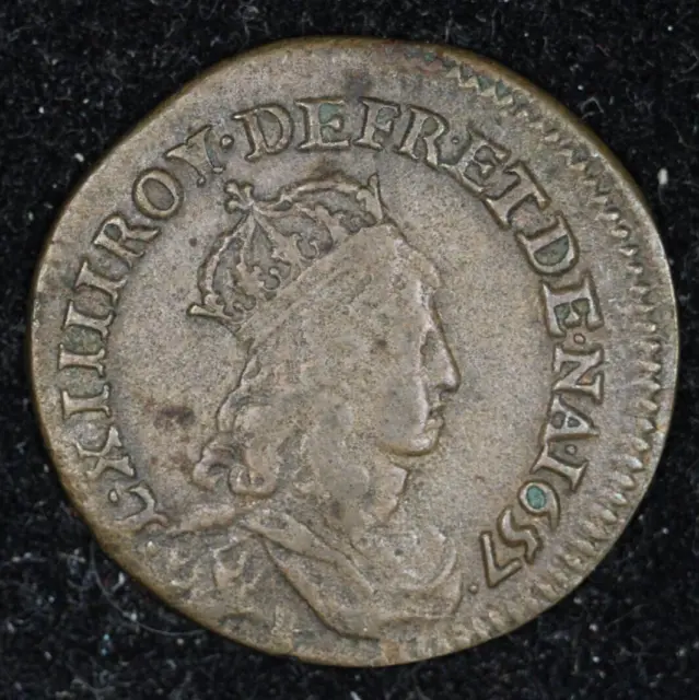 1657 C France Liard Louis XIV Juvenile Bust