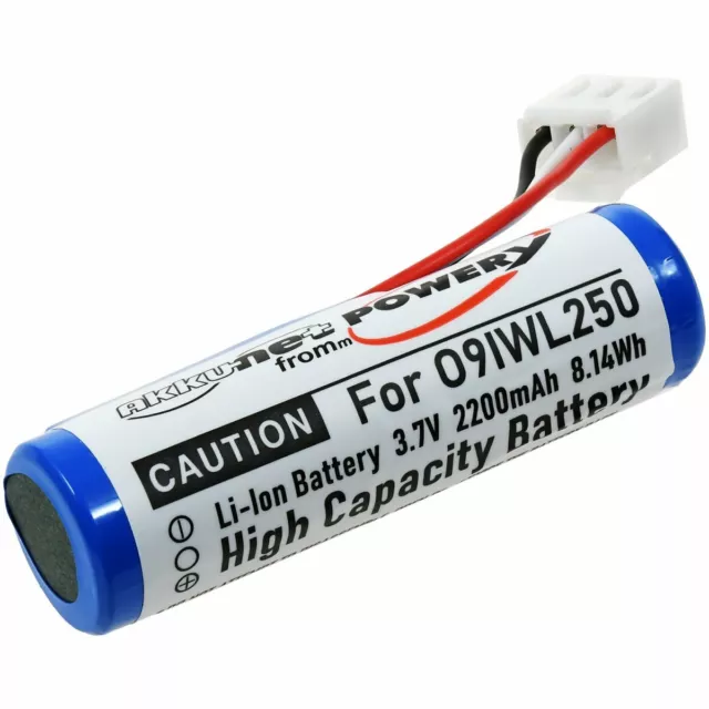 Akku für Ingenico iWL250 3,7V 2200mAh/8Wh Li-Ion Schwarz