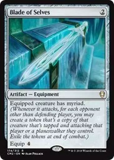 BLADE OF SELVES Commander Anthology 2 MTG Artifact — Equipment Rare