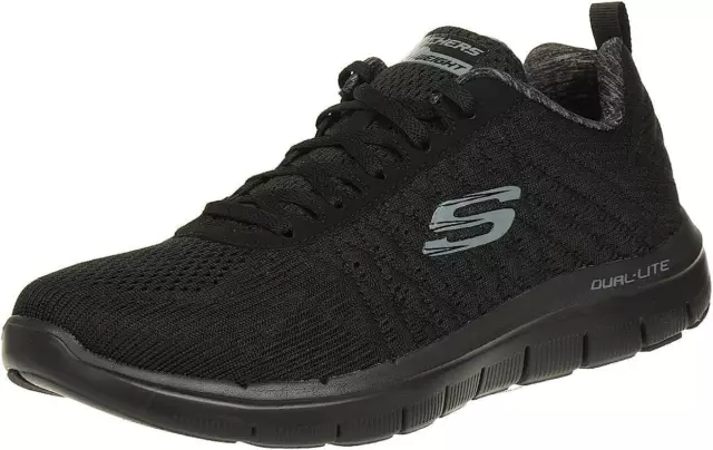 Skechers Sport Men's Flex Advantage 2.0 the Happs Oxford 10 Wide, Black