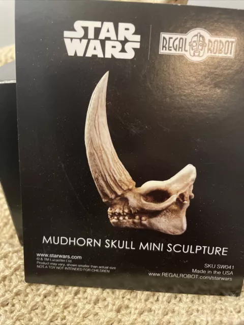 Star Wars Mudhorn Skull Mini Sculpture