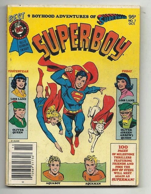 Best of DC Blue Ribbon Digest #7 - Superboy - Supergirl - FN 6.0