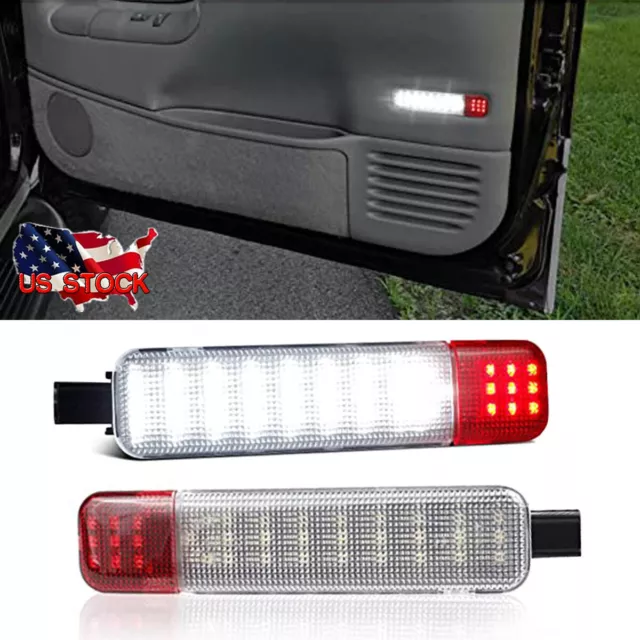 Interior Door Panel Courtesy LED Lights For Silverado Sierra C/K 1500 2500 3500