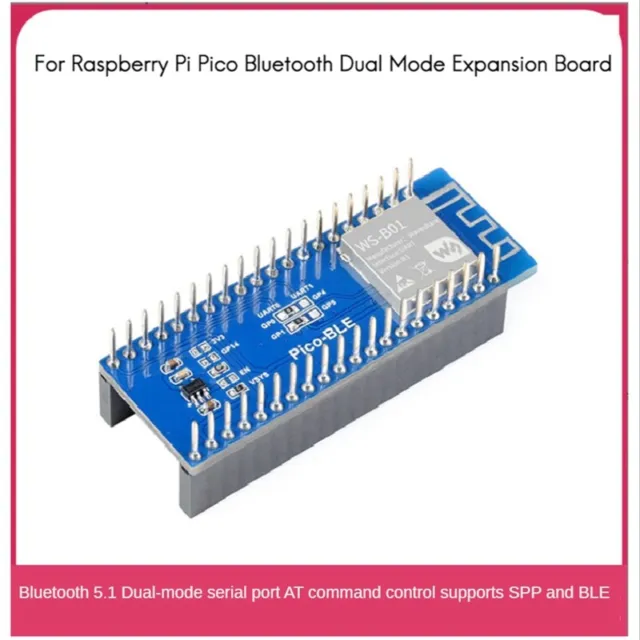 Scheda di espansione Pico-BLE Pico Bluetooth per dual mode Bluetooth 5.1 SPP e O6C7