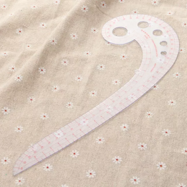 Soft Plastic French Curve 11.8inch Comma Shaped Curve Ruler Styling Design Ruler 3