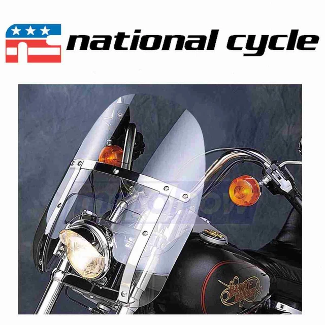 National Cycle Low Boy Heavy Duty Windshield for 1988-1997 Yamaha XV750 ob