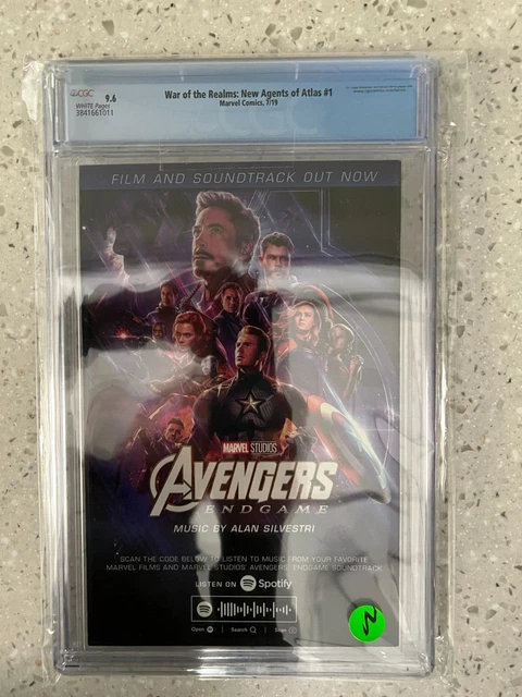 War Ofthe Realms New Agents Of Atlas #1 Cgc 9.6 1St Appearance Luna Perfect Case 4