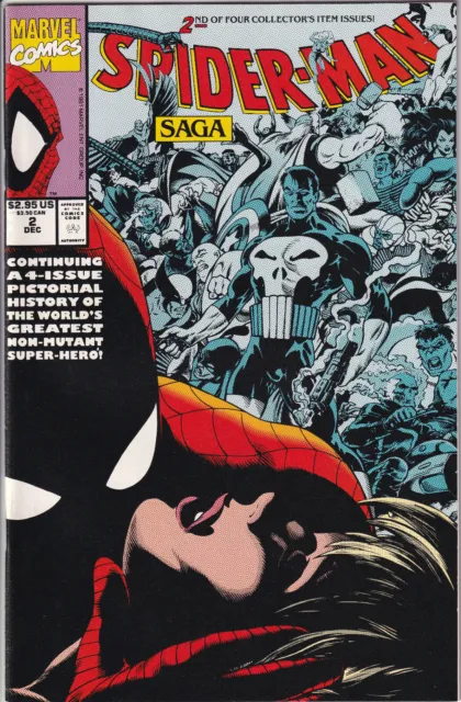 SPIDER-MAN SAGA Vol. 1 #2 (of 4) December 1991 MARVEL Comics