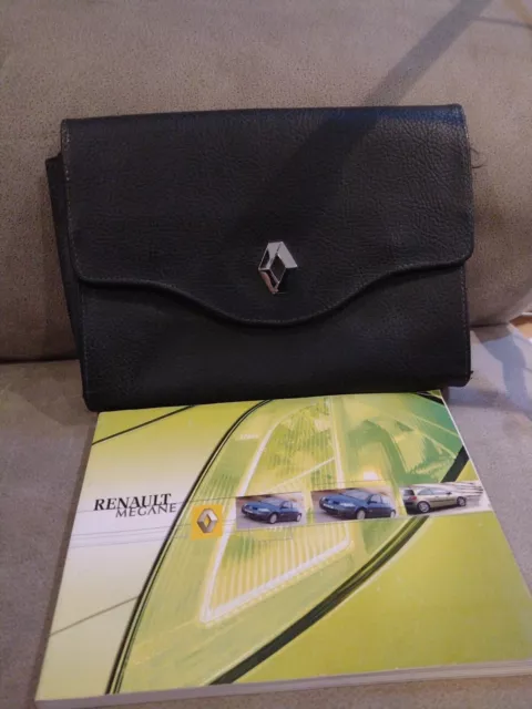 Renault Megane 2 Owners Handbook with Wallet Dated July 2003 NO service Book