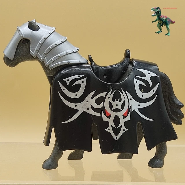 Pièces Détachées PLAYMOBIL - 2 Corps Noirs Chevalier Médiéval (occasion)
