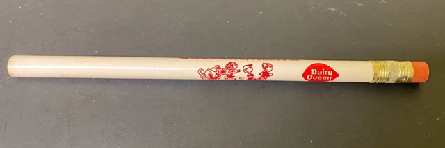 Vintage Dairy Queen Pencil "Lets all go to Dairy Queen" Dennis the Menace 1972 