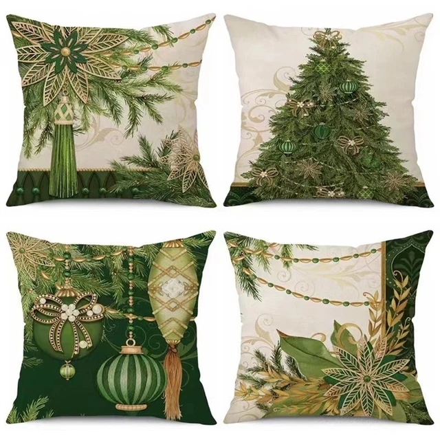 Xmas Pillowcase Pillow Cover For Xmas Festival Party Throw Pillow Case