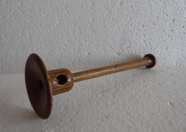 Vintage Wood STETHOSCOPE EAR TRUMPET Medical Monaural Doctor Tool
