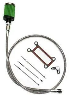 Feuling Oil Tank Breather Kit Stainless Steel 3075 0710-0272