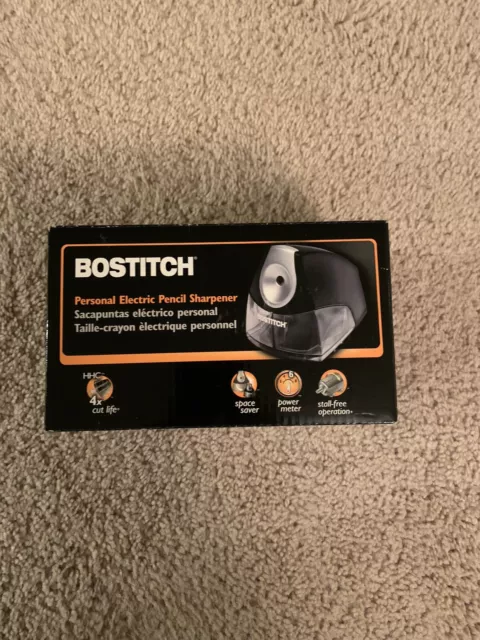 Bostitch Personal Electric Pencil Sharpener Brand New Black