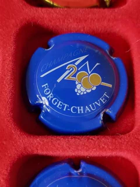 Capsule De Champagne Generique An 2000 Personnaliser Forget-chauvet Rare