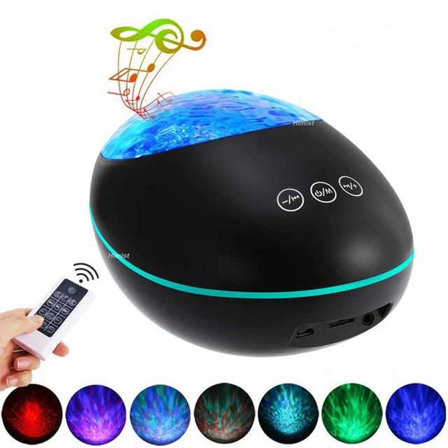 Bluetooth Ocean Projection Lamp Remote Control Sky Projection Lamp