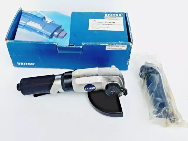 UNITOR AG-PRO 5 Pneumatic Air Angle Grinder 5", 10900 RPM, Heavy Duty Marine#NEW