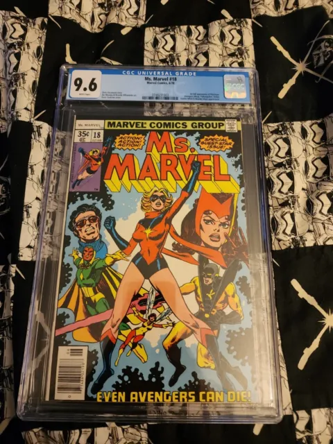 Ms. Marvel #18 CGC 9.6 1st Full App Of Mystique 1978