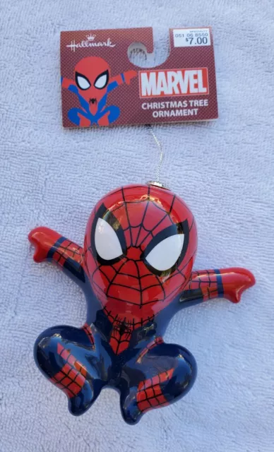 Hallmark Shatterproof Christmas Ornament, Marvel Spiderman, Spider-Man