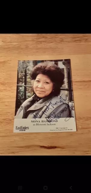 Hammond as Blossom Jackson Eastenders Signed Cast Card Autographed Rare