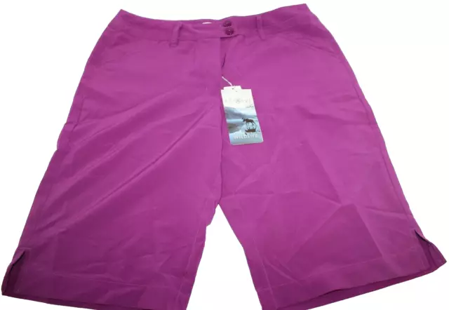 Callaway Repreve Golf Shorts Purple Ladies Size 4/Small Waist 30" Brand New