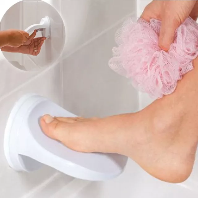 Safe-er Grip Mommy's Helper Bathroom Foot Rest Suction Cup Shower Foot Rest