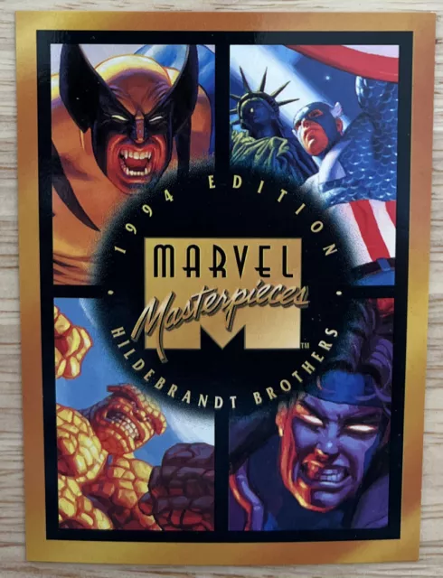 1994 Fleer Marvel Masterpieces Base Singles - Finish Your Set - Pack Fresh Cards