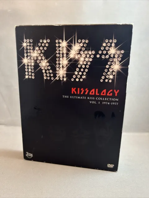 Kiss - Kissology Vol. 1 1974-1977 DVD 2006 Limited Edition w/Bonus Disc & Insert