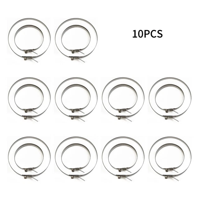 30 Fermetures Métalliques Pour Bocaux - Système à Verrouillage Simple - Étanches Et Réutilisables - Acier Inoxydable