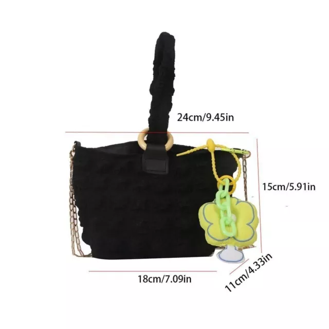 CHAIN SHOULDER BAG Lattice Bubble Crossbody Bag Fashion Underarm Bag ...