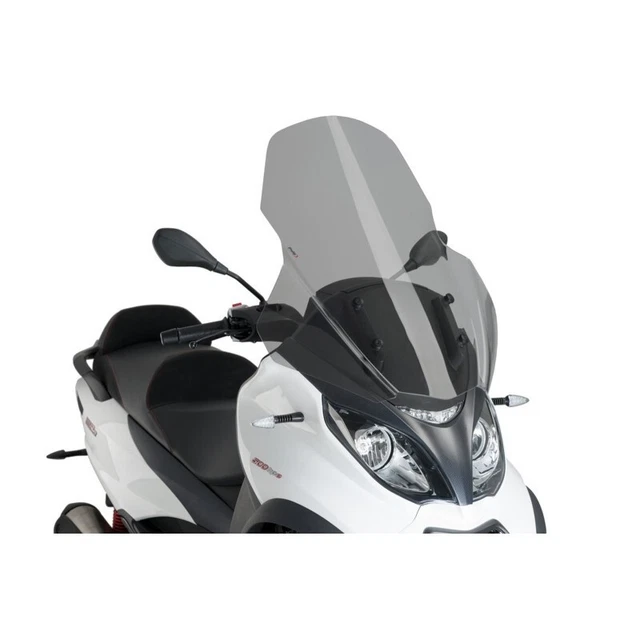 Puig 20732H Pare-Brise V-Tech Line Touring Fumé Clair - Protection Aérodynamique Pour BMW C400GT & C400X