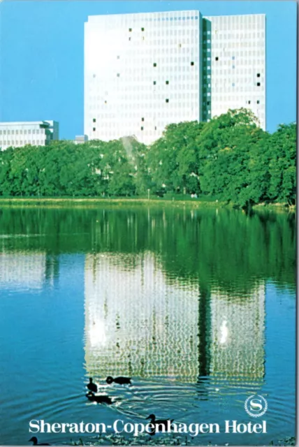 Postcard Denmark Sheraton-Copenhagen Hotel - with reflection