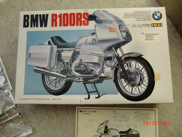 MODELLBAUSATZ MOTORRAD BMW R 100 RS neuwertig EUR 37,60 - PicClick DE