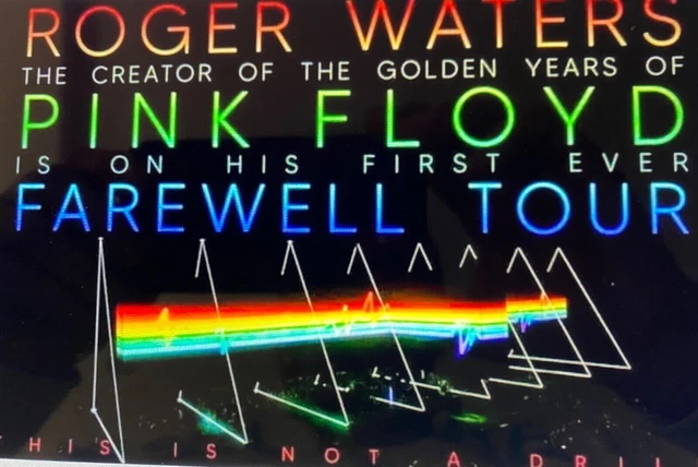 3 Biglietti Roger Waters Bologna 28/04/2023 Unipol Arena - Anche Separatamente