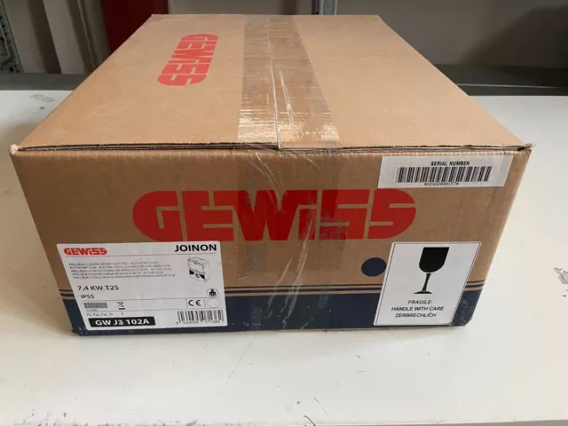 WALL BOX GEWISS 7,4kW T2S JOINON
