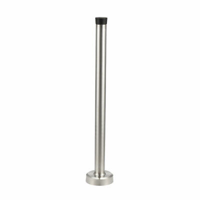 fsttm88 Butoir de Porte réglable Anti-Collision pour Usage Domestique en Caoutchouc et Acier Inoxydable Fixation Murale SY Install Rétractable Muet 