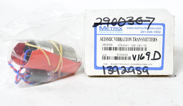 Metrix Seismic Vibration Transmitter ST5484E-123-020-00