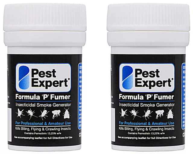 Pest Expert® Flea Bombs Formula 'P' - Maximum Strength 3.5g (Twinpack)