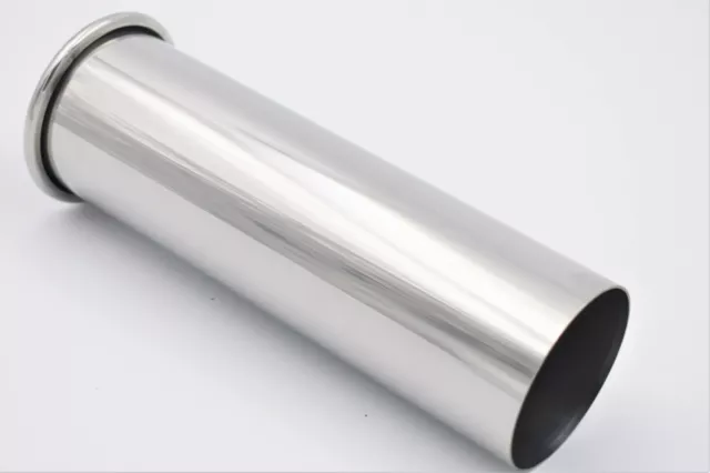 101mm Exhaust Rolled Out Tail Pipe Stainless Steel Out Verted Tips 4"