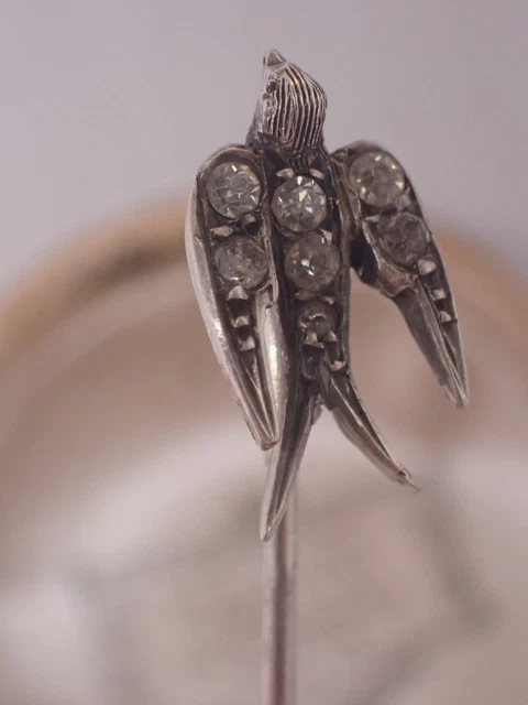 Broche Ancienne En Argent Massif Du Vietnam - Très Bon état, Occasion